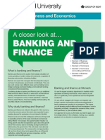 Banking and Finance PDF