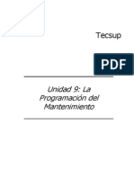 PROGRAMACION MANTENIMIENTO