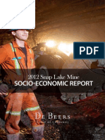 Snap Lake Mine Socio-Economic Report