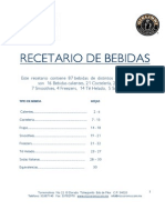 Recetario de Bebidas