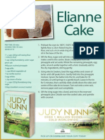 Recipe Card For Elianne Cake