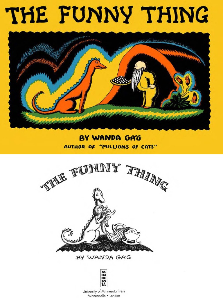 (Wanda Gag) The Funny Thing PDF Foreign Language Studies