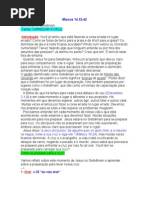 Marcos 14.32-42 Dormindo no Getsêmani