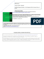 Determinants of investors' financial behaviour in Tehran Stock Exchange