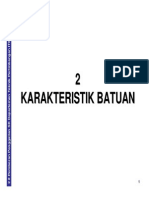 PPTA354-2 Karakteristik Batuan