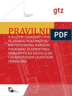 Pravilnik o Bližem Sadržaju I Formi Planskog Dokumenta PDF