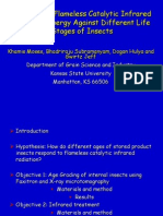 Efficacy of Flameless Catalytic Infrared Radiation Energy Against Different Life Stages of Insects