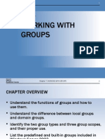 Working With Groups