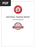 Industrial Training Report: (Diesel Shed Tughalakabad)