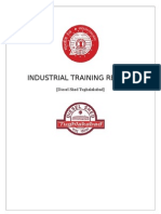 Industrial Training Report: (Diesel Shed Tughalakabad)