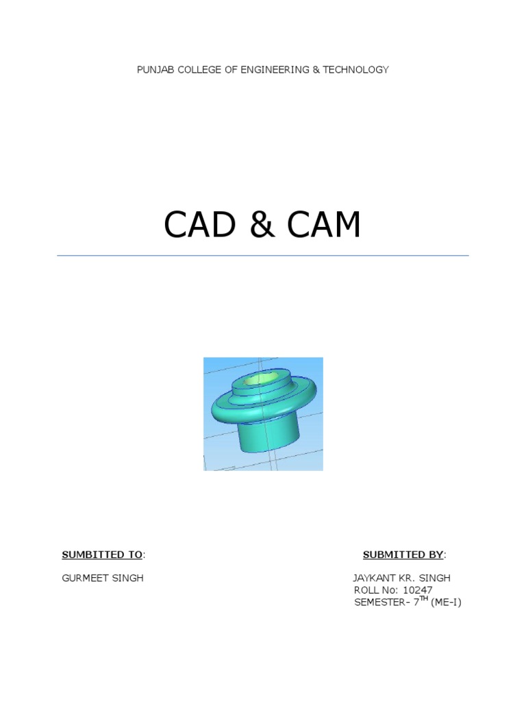 Cad Cam File | PDF | Circle | Rectangle