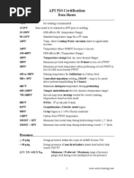 API 510 Data Sheet - Answers