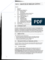 Unit2 Growth of Broadcast PDF