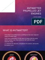 Antimatter Propelled Jet Engines