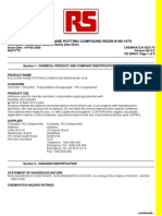 RS Potting Compound Safety Data Sheets PDF