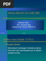 Download Dasar2 Spektrofotometrippt by gatotot SN181694221 doc pdf