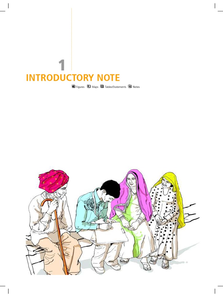 Introductory Note: Figures Maps Tables/Statements Notes | PDF
