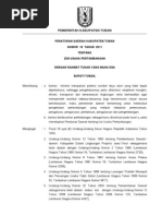 Download PERDA Kab Tuban No 19 Th 2011 Ttg Izin Usaha Pertambangan_IUP by mkholil_2 SN181710620 doc pdf