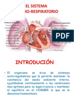 El Sistema Cardio-Respiratorio