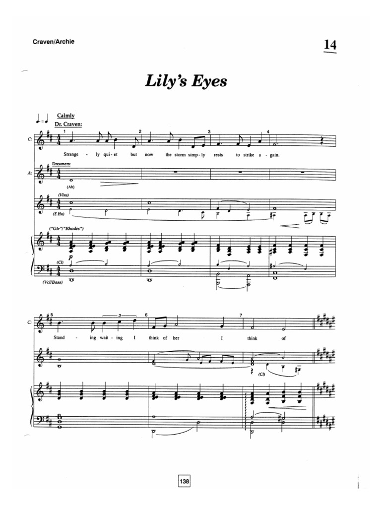 Lily S Eyes PDF PDF