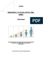 Programa Desarrollo Evolutivo Del Niño