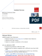 Running PHP on Embedded Devices