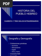 Historia Del Pueblo Hebreo