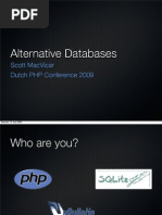 Alternative Databases