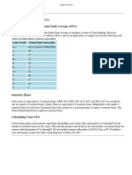 Princeton University GPA System PDF