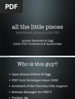 All the Little Pieces Distributed Systems With PHP