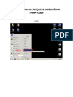 COMO LIMPAR AS CABEÇAS DE IMPRESSÃO DA EPSON TX210