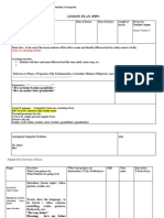 Lesson Plan (PPP) : Universidad Católica de La Santísima Concepción