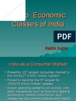 Socio Economic Classes of India