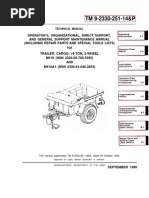 ARMY TM 9-2330-392-14P M1102 & M1102 Trailer Tech Manual Apr01 | Humvee ...
