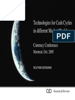 CC2005 Giesecke & Devrient Technologies for Cash Cycles in Different Market Models