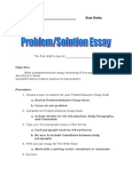 Problemsolution Info Sheet 1