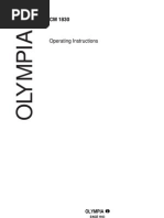 Download OLYMPIA CM1830 Operating Instructions by amirm2 SN18176386 doc pdf