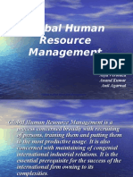 Global Human Resource Management