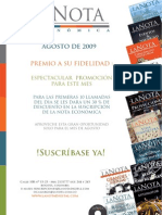 Brochure de Suscripción 2009