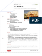 Najbolje Lazanje PDF