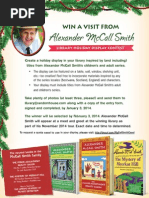 Download Alexander McCall Smith Library Holiday Display Contest by PRHLibrary SN181789624 doc pdf