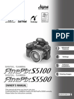 Fuji FinePix Digital camera S5100/S5500 Manual