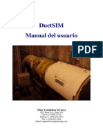 Ductsim Manual Del Usuario Espaol Revisado