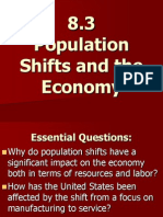 8 3 - Population Shifts and The Economy