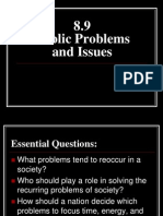 8 9 - public problems and issues