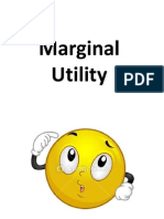 Marginal Utility and Producers Theory