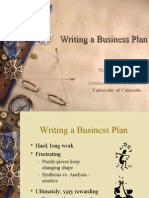 Writing a Business Plan