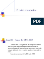 Top 10 Crize Economice