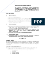 Contrato de Auditoria Informatica Sub