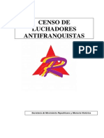 Censo de Luchadores Antifranquistas